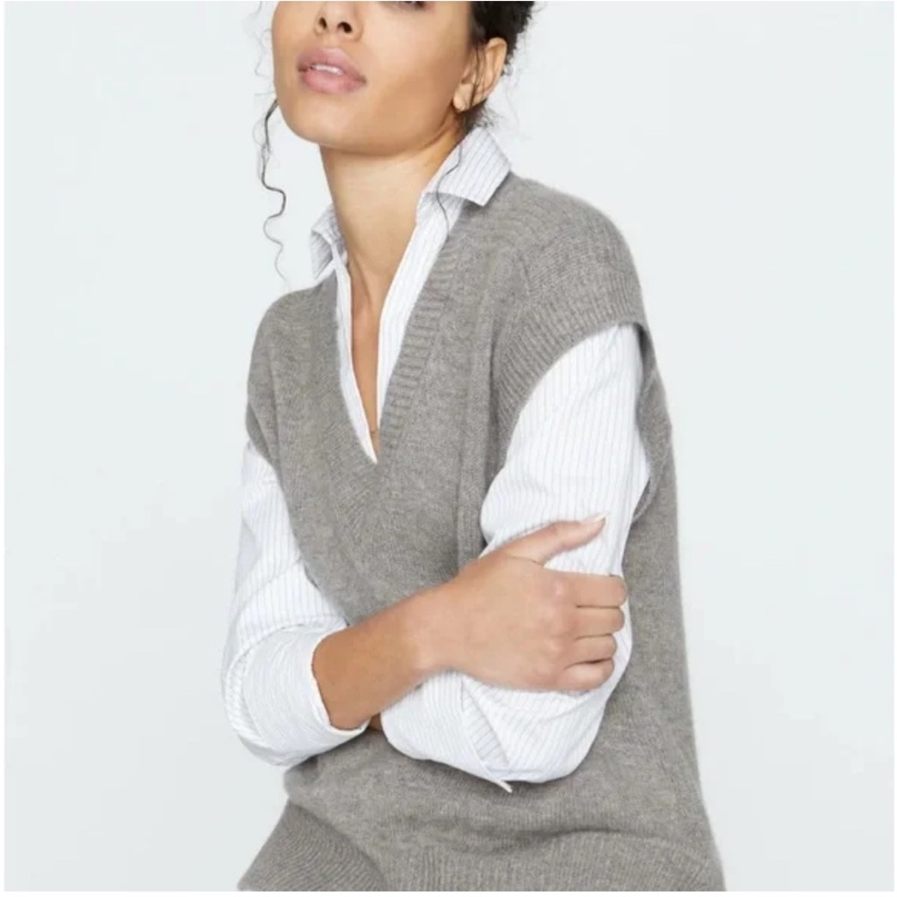 Brochu Walker The Looker Layered V-neck Sweater